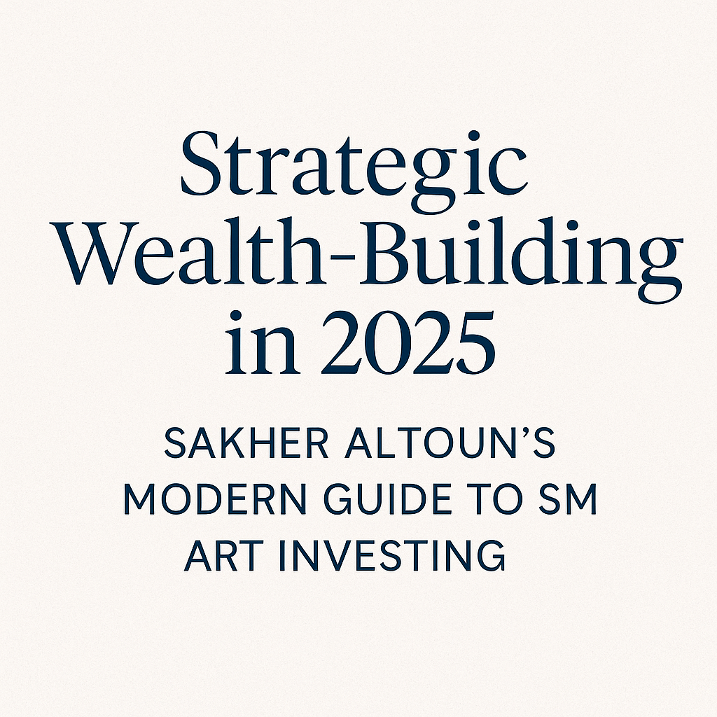 Strategic Wealth-Building in 2025 Sakher Altoun’s Modern Guide to Smart Investing